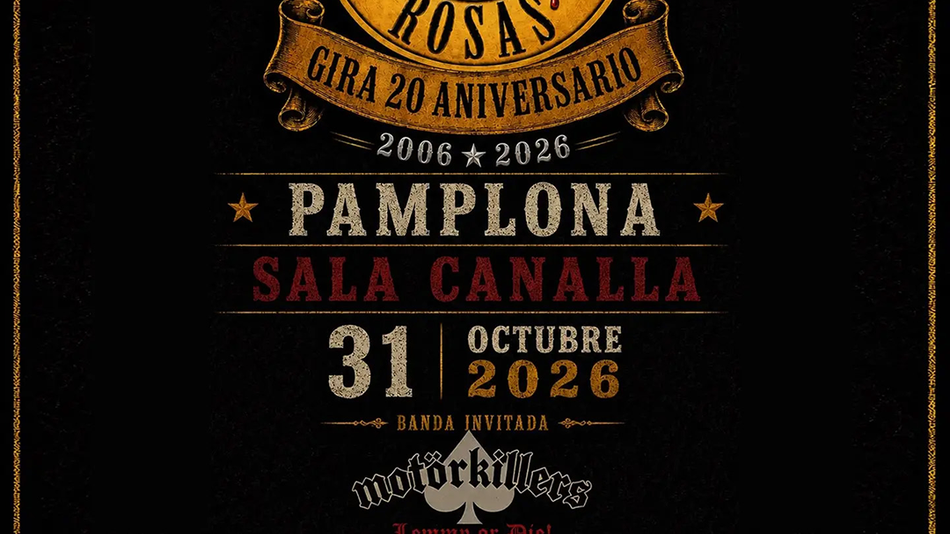 Gansos Rosas · Tributo a Guns N' Roses en concierto