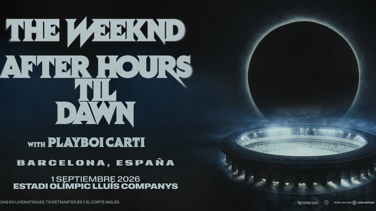 Cartel de The Weeknd · After Hours Til Dawn Tour